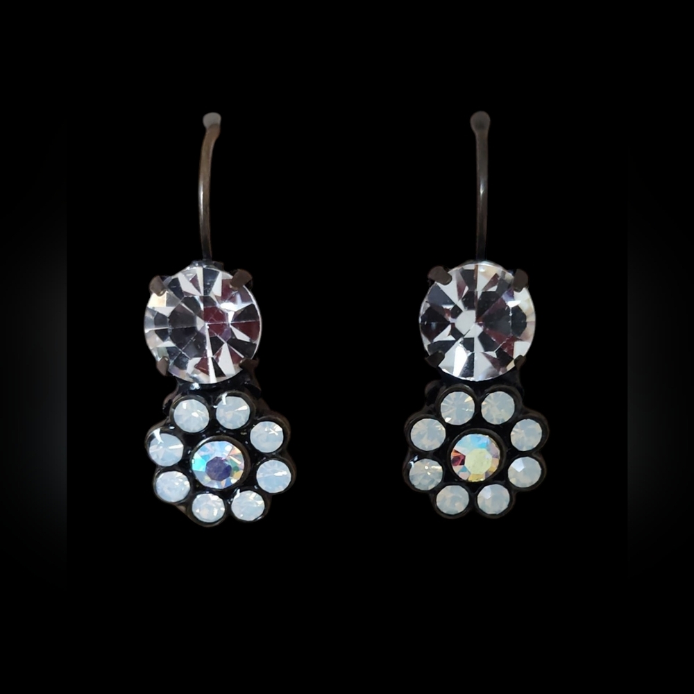Swarovski Crystal Earrings & Bracelet Set - Picture 3 of 5